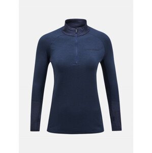 Termo Bielizeň Peak Performance W Magic Half Zip Modrá Xs