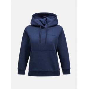 Mikina Peak Performance W Original Small Logo Hood Modrá L