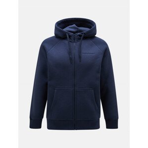 Mikina Peak Performance M Original Small Logo Zip Modrá Xxl