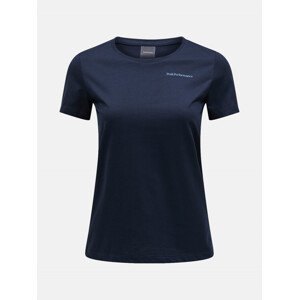 Tričko Peak Performance W Explore Logo Tee Modrá S