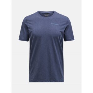 Tričko Peak Performance M Explore Logo Tee Modrá L