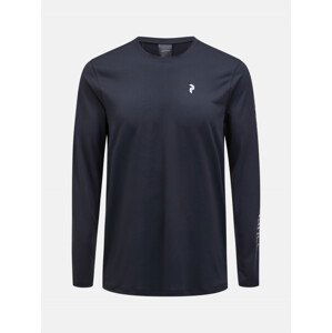 Tričko Peak Performance M Alum Light Long Sleeve Čierna L