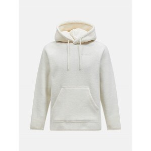 Mikina Peak Performance M Fleece Hood Biela S