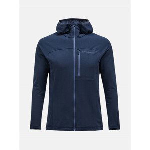 Mikina Peak Performance M Light Zip Hood Fleece Modrá S