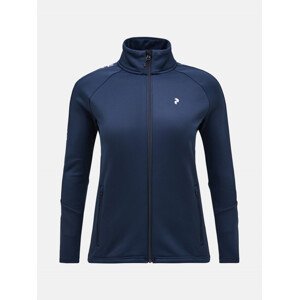 Mikina Peak Performance W Rider Zip Jacket Modrá Xs