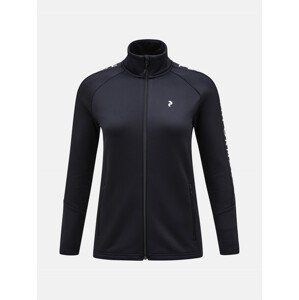 Mikina Peak Performance W Rider Zip Jacket Čierna Xl