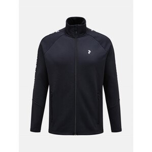 Mikina Peak Performance M Rider Zip Jacket Čierna M