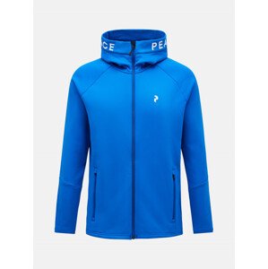 Mikina Peak Performance M Rider Zip Hood Modrá L