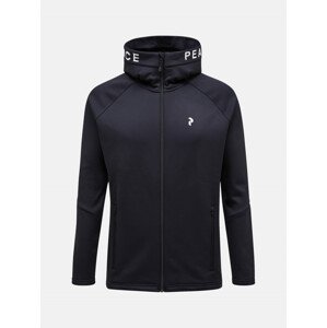 Mikina Peak Performance M Rider Zip Hood Čierna Xl