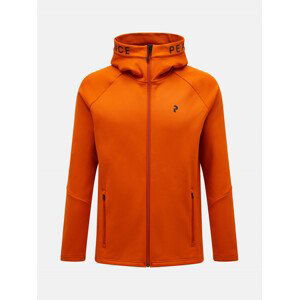 Mikina Peak Performance M Rider Zip Hood Oranžová Xl