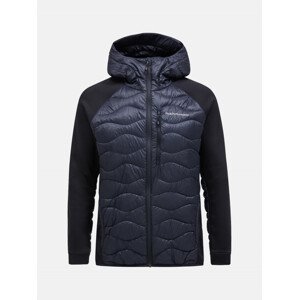 Bunda Peak Performance M Helium Down Hybrid Hood Čierna S