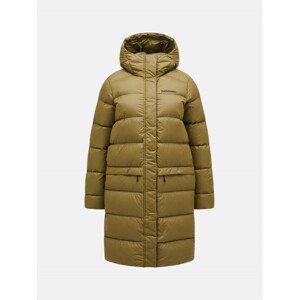 Kabát Peak Performance W Frost Down Coat Zelená Xs