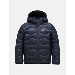 Bunda Peak Performance Jr Helium Down Hood Jacket Čierna 140