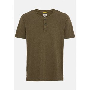 Tričko Camel Active Nos Henley 1/2 Arm Zelená Xl