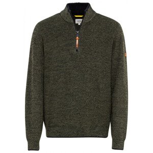 Sveter Camel Active Knitted Troyer Hnedá Xxxl