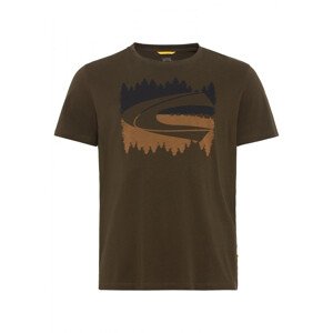 Tričko Camel Active T-Shirt 1/2 Arm Hnedá Xxxl