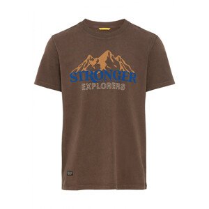 Tričko Camel Active T-Shirt 1/2 Arm Hnedá Xxxl