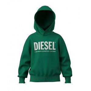 Mikina Diesel Lsfort Di Over Hood Felpa Zelená 4Y