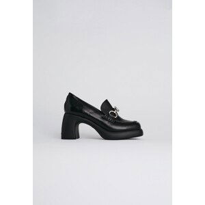 Topánky Na Platforme Karl Lagerfeld Klasp Loafer Čierna 41