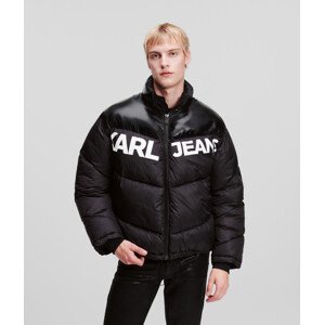 Bunda Karl Lagerfeld Jeans Klj Logo Puffer Jacket Čierna M