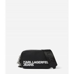 Kabelka Karl Lagerfeld Jeans Logo Embossed Camera Bag Čierna None