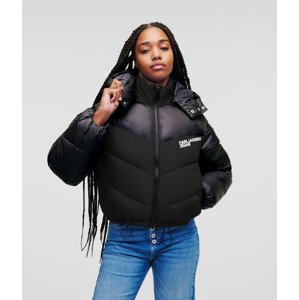 Bunda Karl Lagerfeld Jeans Klj Puffer Jacket Čierna Xs