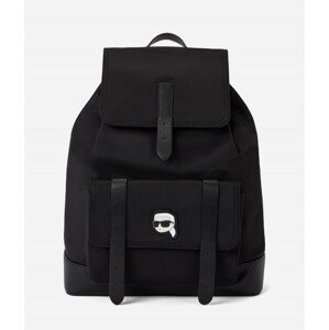 Batoh Karl Lagerfeld K/Ikonik 2.0 Nylon Flap Bp Čierna None