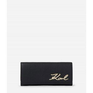 Peňaženka Karl Lagerfeld K/Signature Cont Flap Wallet Čierna None