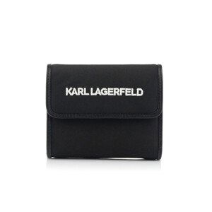 Peňaženka Karl Lagerfeld K/Pass Trifold Wallet Čierna None