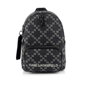 Batoh Karl Lagerfeld K/Monogram Jkrd 2.0 Md Zip Bp Šedá None