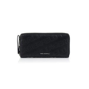 Peňaženka Karl Lagerfeld K/Essential Cont Zip Wallet Čierna None