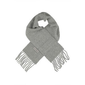 Šál Karl Lagerfeld K/Essential Boucle Scarf Šedá None