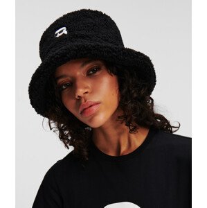 Klobúk Karl Lagerfeld K/Ikonik 2.0 Shear Bucket Hat Čierna None