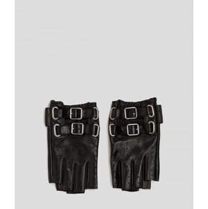 Rukavice Karl Lagerfeld K/Biker Fl Glove Čierna M