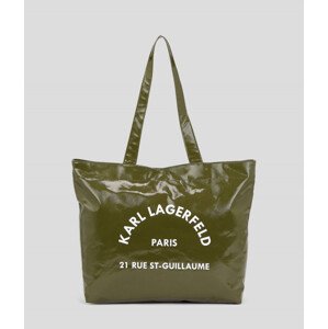 Kabelka Karl Lagerfeld Rsg Shiny Twill Shopper Zelená None