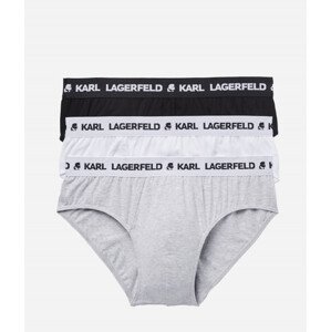 Spodná Bielizeň Karl Lagerfeld Logo Briefs Set 3-Pack Rôznofarebná M