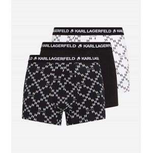 Spodná Bielizeň Karl Lagerfeld Logo Monogram Trunk Set 3-Pack Rôznofarebná S