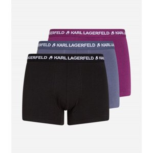 Spodná Bielizeň Karl Lagerfeld Logo Trunk Multiband 3-Pack Rôznofarebná S