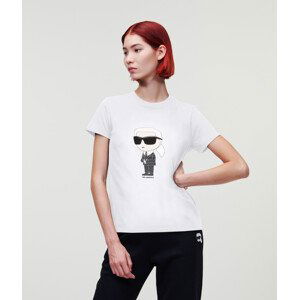 Tričko Karl Lagerfeld Ikonik 2.0 Karl T-Shirt Biela Xl