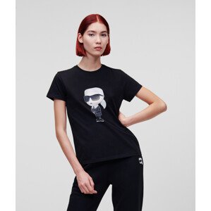 Tričko Karl Lagerfeld Ikonik 2.0 Karl T-Shirt Čierna Xs