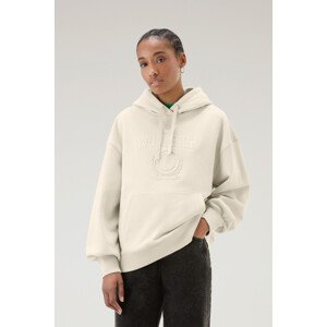 Mikina Woolrich Woolrich Ivy Hoodie Biela M