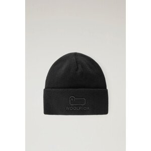 Čapica Woolrich Unisex Cotton Wool Beanie Čierna M