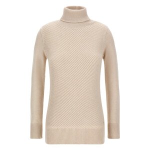 Rolák Woolrich Diagonal Stitch Turtleneck Biela S