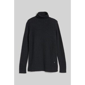 Rolák Woolrich Diagonal Stitch Turtleneck Čierna S