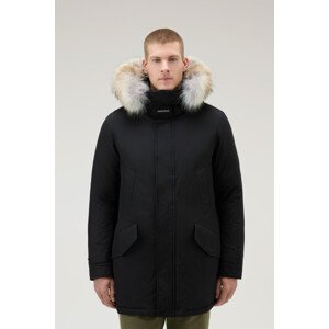 Bunda Woolrich Polar High Collar Fur Parka Čierna M