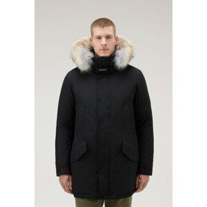 Bunda Woolrich Polar High Collar Fur Parka Čierna Xxxl