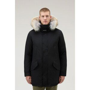 Bunda Woolrich Polar High Collar Fur Parka Čierna S