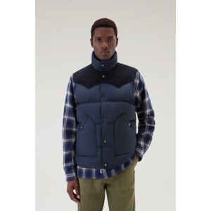 Vesta Woolrich Western Down Vest Modrá L