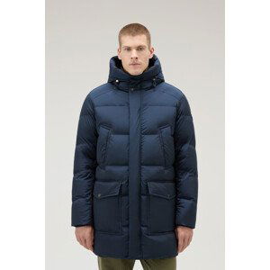 Bunda Woolrich Premium Down Parka Modrá L