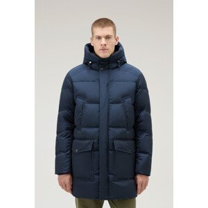 Bunda Woolrich Premium Down Parka Modrá M